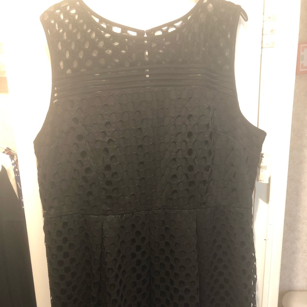 Black cocktail dress
